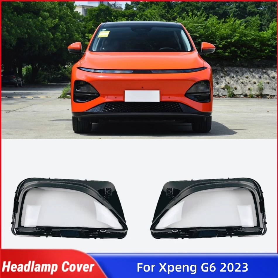 

Для Xpeng G6 2023, автомобильные аксессуары, крышка фары, резиновая крышка, крышка объектива передней фары автомобиля, корпус фары