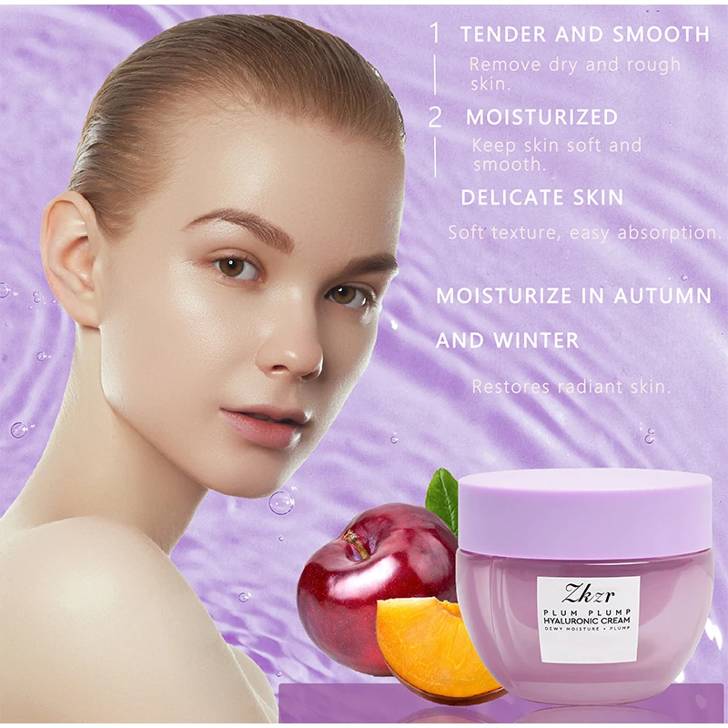 Long Lasting Moisturizing Watermelon & Plum Essence Cream Hydrate Plump Balance Skin Korean Nourishing Face Care Products