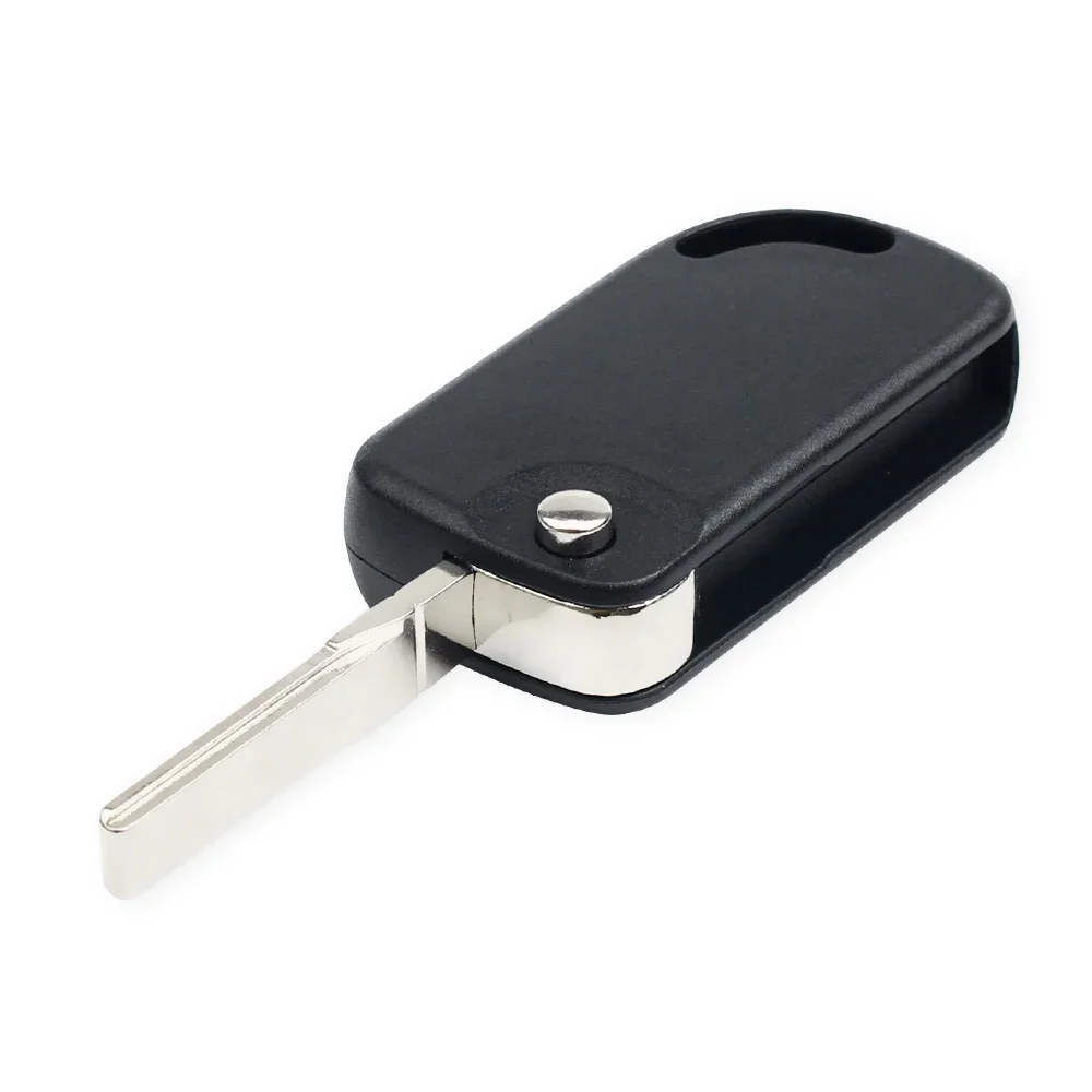 KEYYOU per VW Volkswagen Remote Car Key Shell Case Transponder Car Flip Key Shell HU66 Blade Auto Key per Brazil Mark Cover