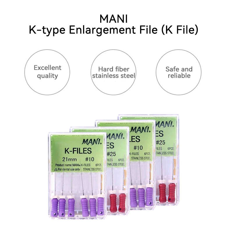 

Dental Materials Mani K File Root Canal File Hand Use K File K File Enlargement Needle dental tool laboratory accessories