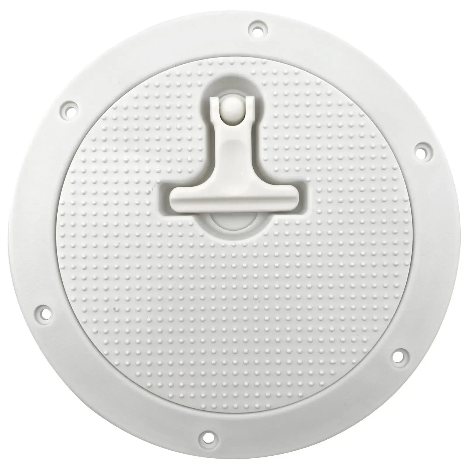 

ISURE MARINE 6" Boat Round Non-Slip Inspection Hatch Marine Hatch Deck Plate With Detachable Cover For Marine Boat Yacht RV