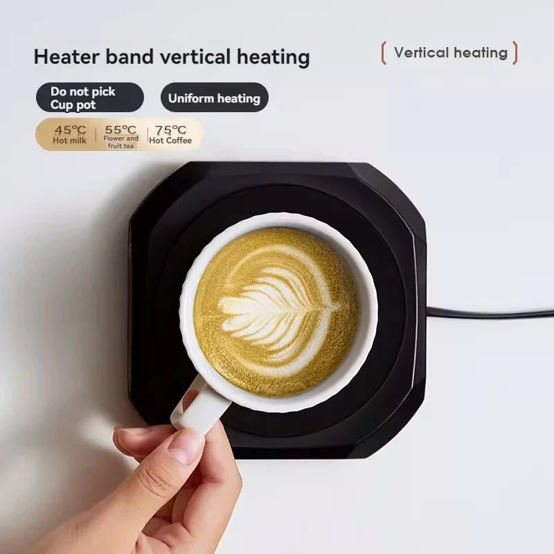 1PC Household Heating Automatic Constant Temperature Insulation Intelligent Heating Base Hot Milk Device Three Adjustable