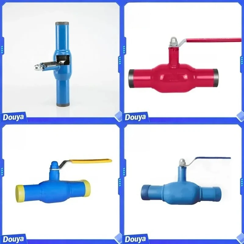 TKFM Manufacturer Heating System 6 Inch Api6d Quick Opening Butt Weld Ball Valve
