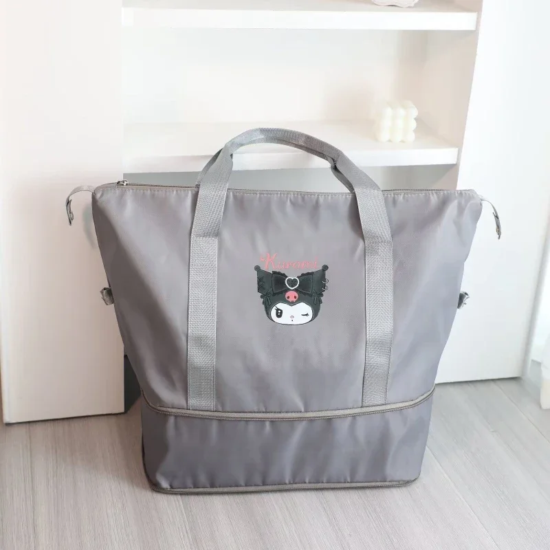 Olá Kitty Anime Saco De Armazenamento, Kawaii Travel Handbag, Presente bonito dos desenhos animados, Kuromi Melody Pochacco Cinnamoroll HangYoDon