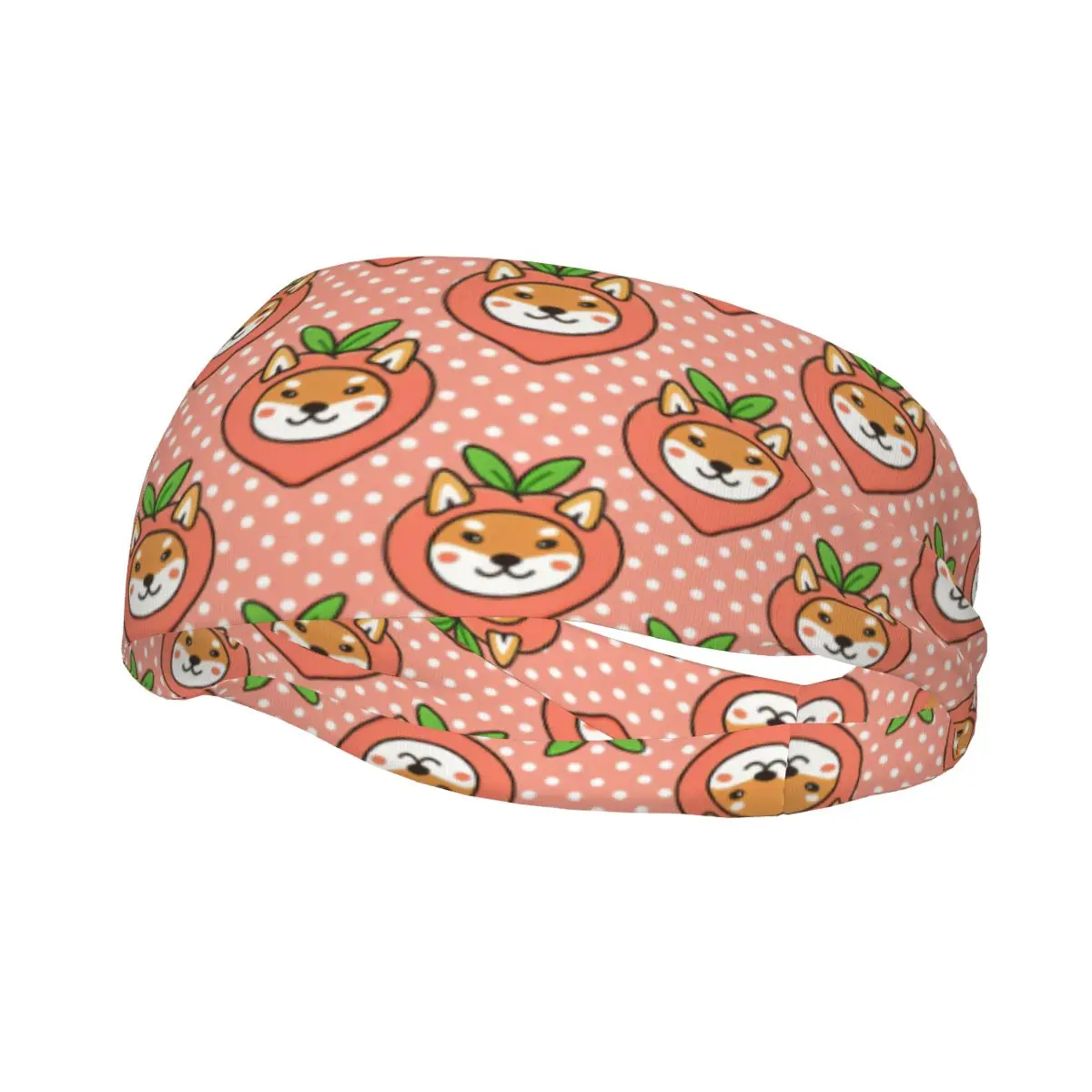 

Headband Sports Yoga Fitness Stretch Sweatband Hair Band Elasticity Headband Cute Dog Of Japanese Breed Shiba