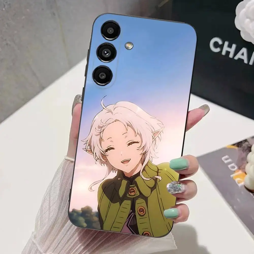 حافظة هاتف Mushoku Tensei التناسخ العاطلين عن العمل لهاتف سامسونج S 25,24,23,22,30,21,10,9,Ultra,Plus,Lite,FE,4,5G حافظة ناعمة سوداء