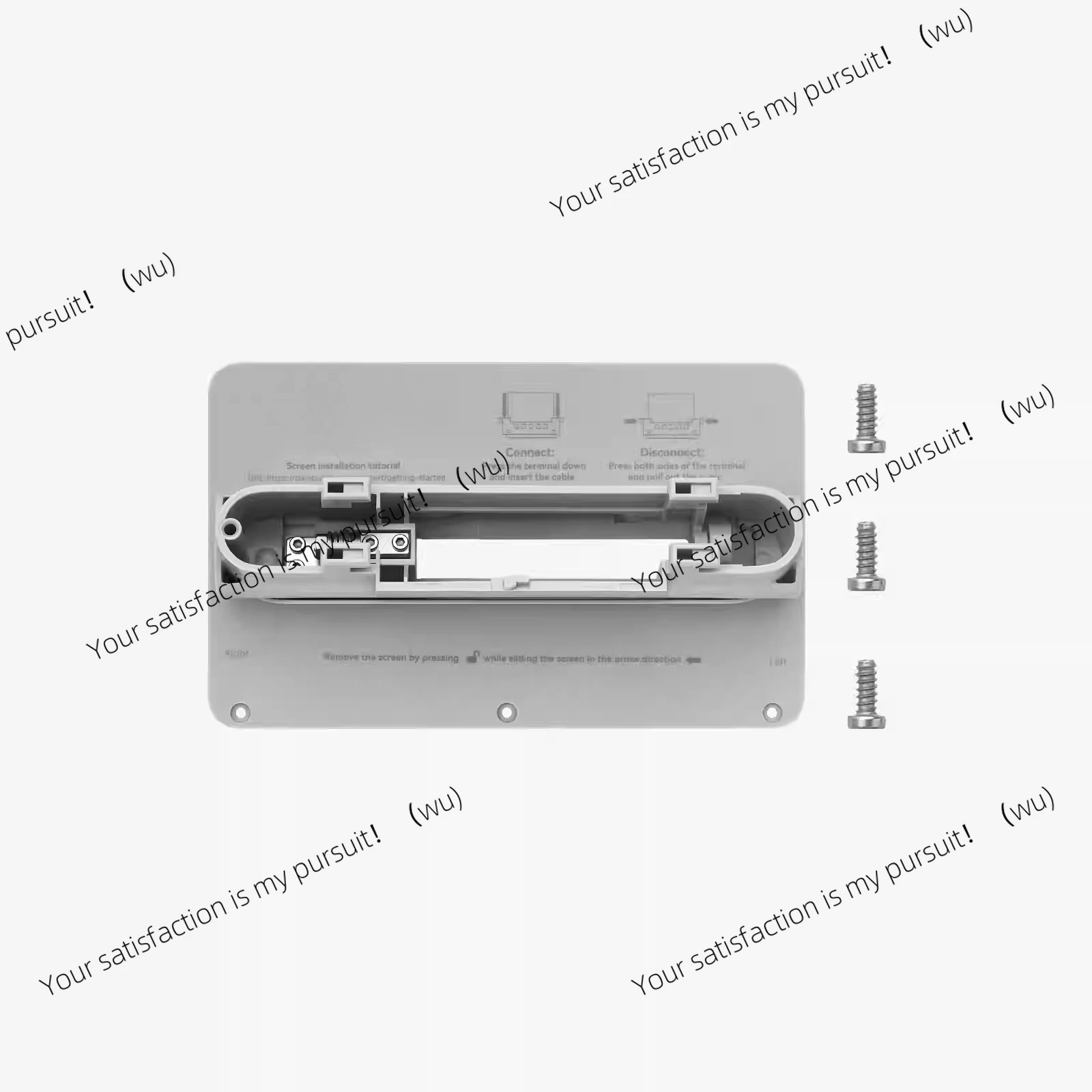 For BambuLab 3D Printer X1 Series/P2S Compatible Display Screen Back Cover (Includes Hinge)