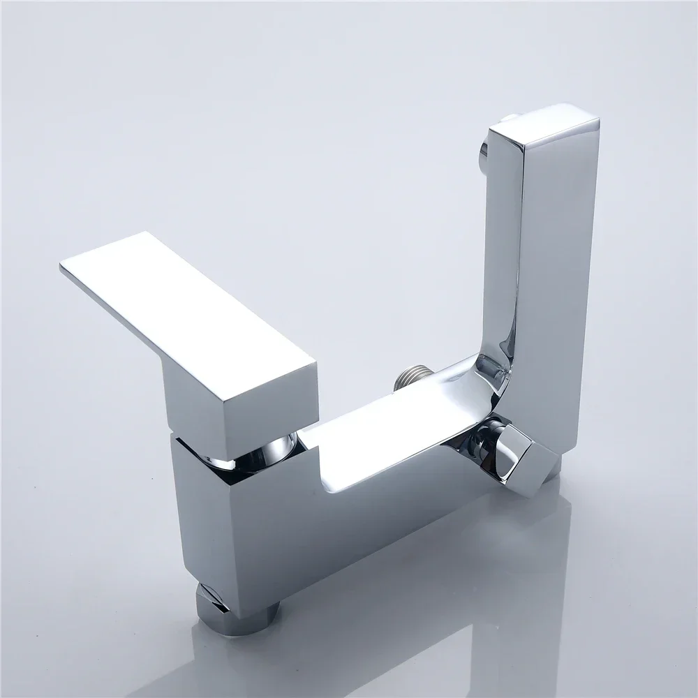 YyhcWall Mounted Bathroom Faucet High Quality Mixer Cold Hot Hand Touch Tap Smart Faucet