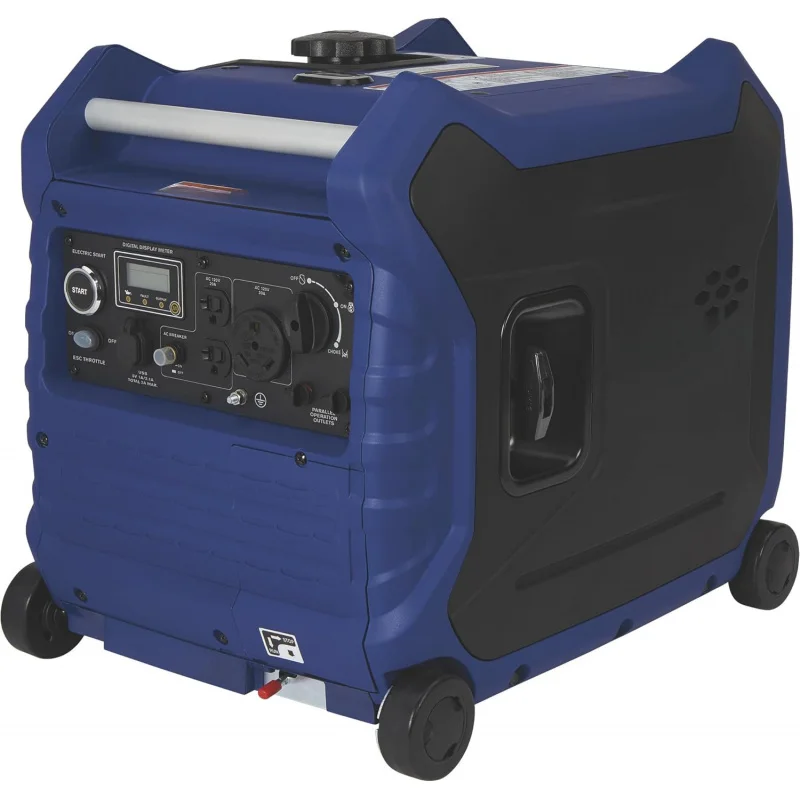 Inverter Generator - 4500 Surge Tile,3500 Rated Tile,Electric Start,Compliant EPA and CARB Standard,Model