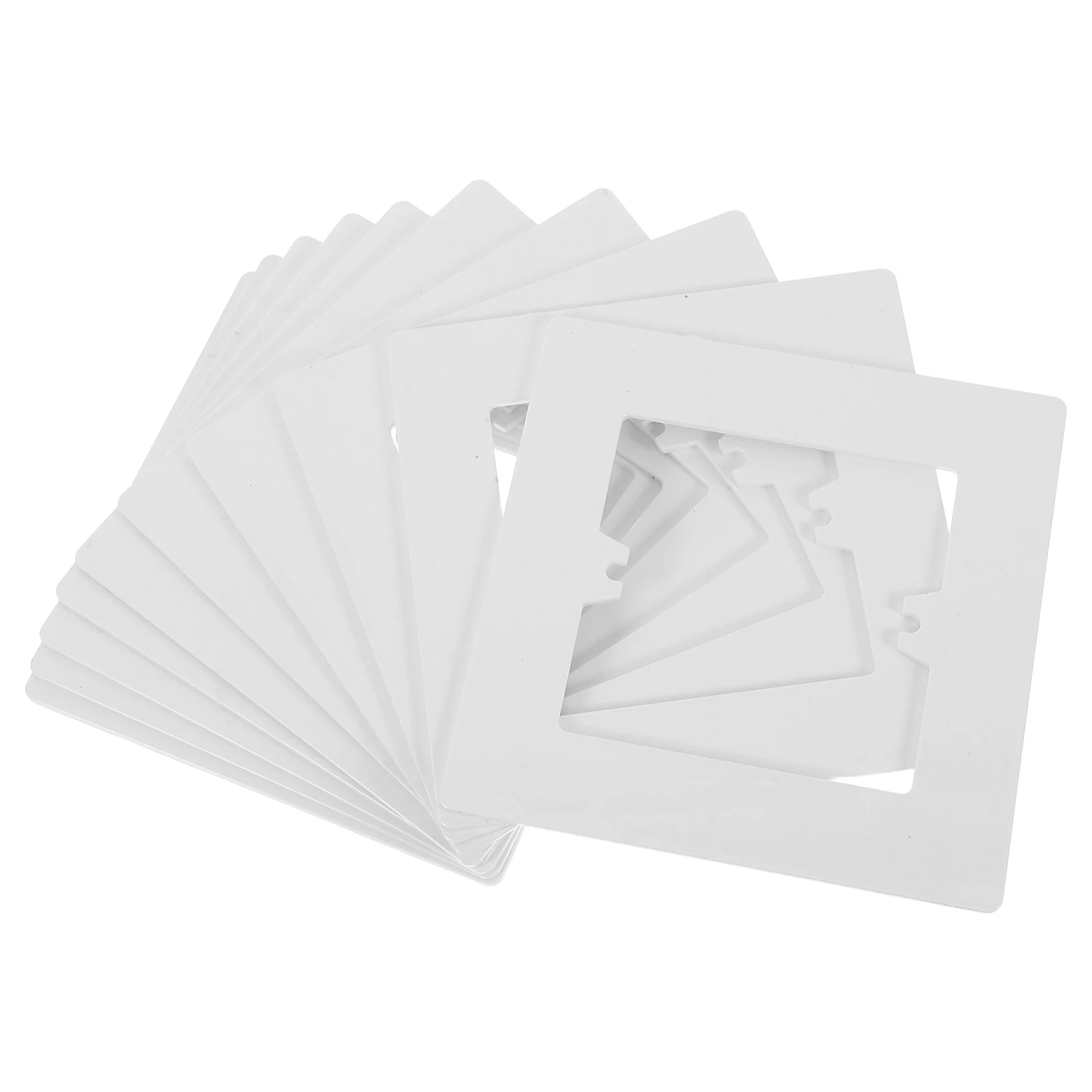 

10 Pcs Switch Socket Light Protector Cover Decorative Outlet Covers Concealer Plate