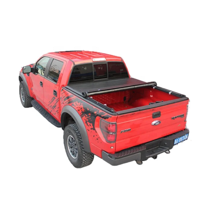 

HFTM Truck Soft Top Soft Roll up Pickup Accessories for nissan Navara D40 2500 Ram Truck Bed ford Ranger Xlt 2020 Toneau Cover