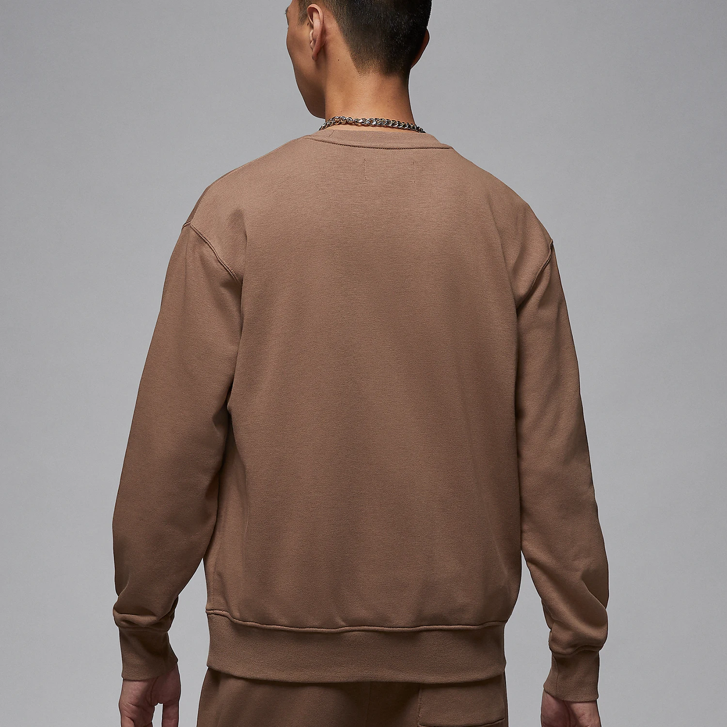 سترة بغطاء للرأس كاجوال للرجال من Nike Official JORDAN برقبة دائرية فضفاضة FV7296-223 #3