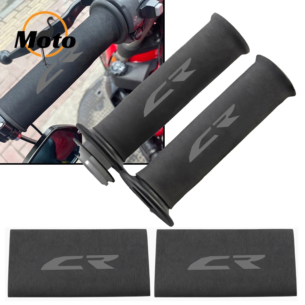 For HONDA CR80R CR85R CR125R CR250R CR500R Motorcycle Accessories Heat Grip Cover Non-slip Rubber Valve Stem Caps Key chain