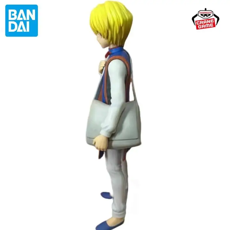 Original BANDAI BANPRESTO HUNTER HUNTER JOUR DU DÉPARTURE Kurapika Anime Figurine Véritable Figurine Jouets Collections Modèle