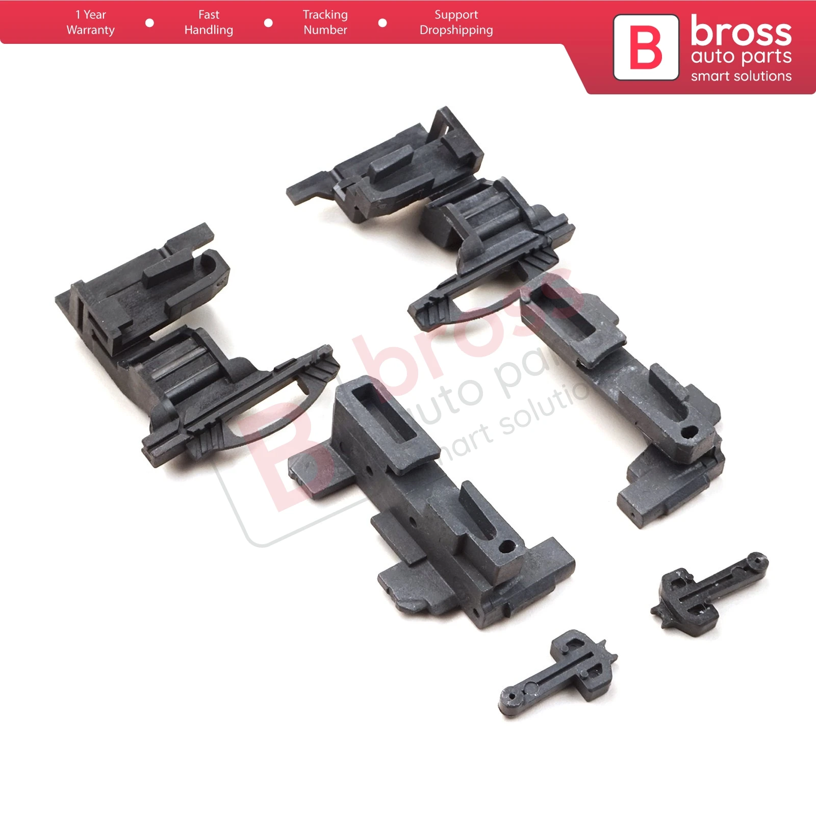 Bsr554 Schuifdak Rail Geleider Reparatie Plastic Clips Set 1697800244 Voor Mercedes A B Klasse W168 1997-2004 W169 2004-2012 W245 2005-11