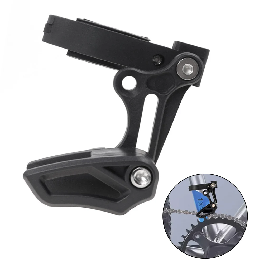 

Bike Chain Guide Single Speed Chain Guide Bicycle Front Chainring Protector Chain Bike Chain Guide Bicycle Accessories