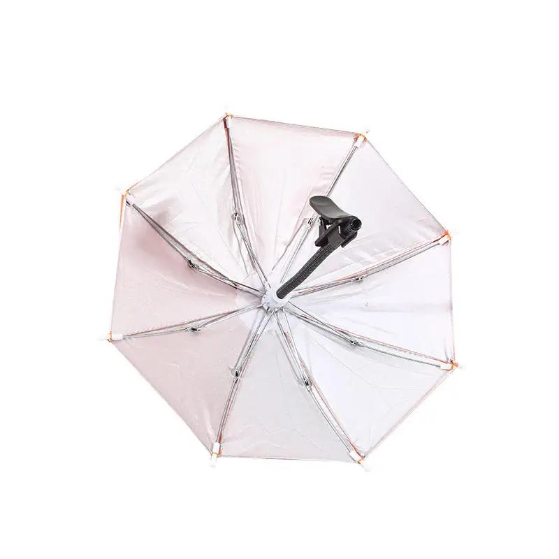 Biegsames Design Auto-Handy-Sonnenschutz Blendschutz mit Clip Handy-Regenschirm Verstellbare Rutschfeste Auto-Handyhalterung – Detail 23