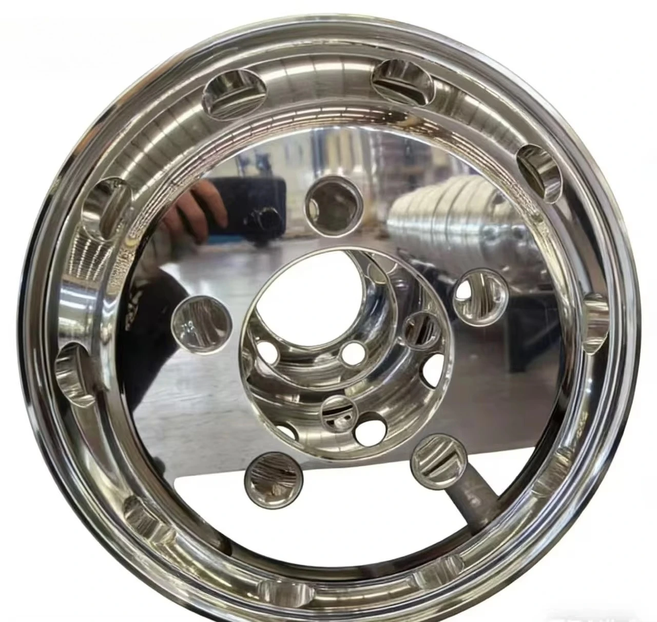 

17.5X6.0 aluminum truck wheels, machined and polished forged wheels for truck/bus wheels