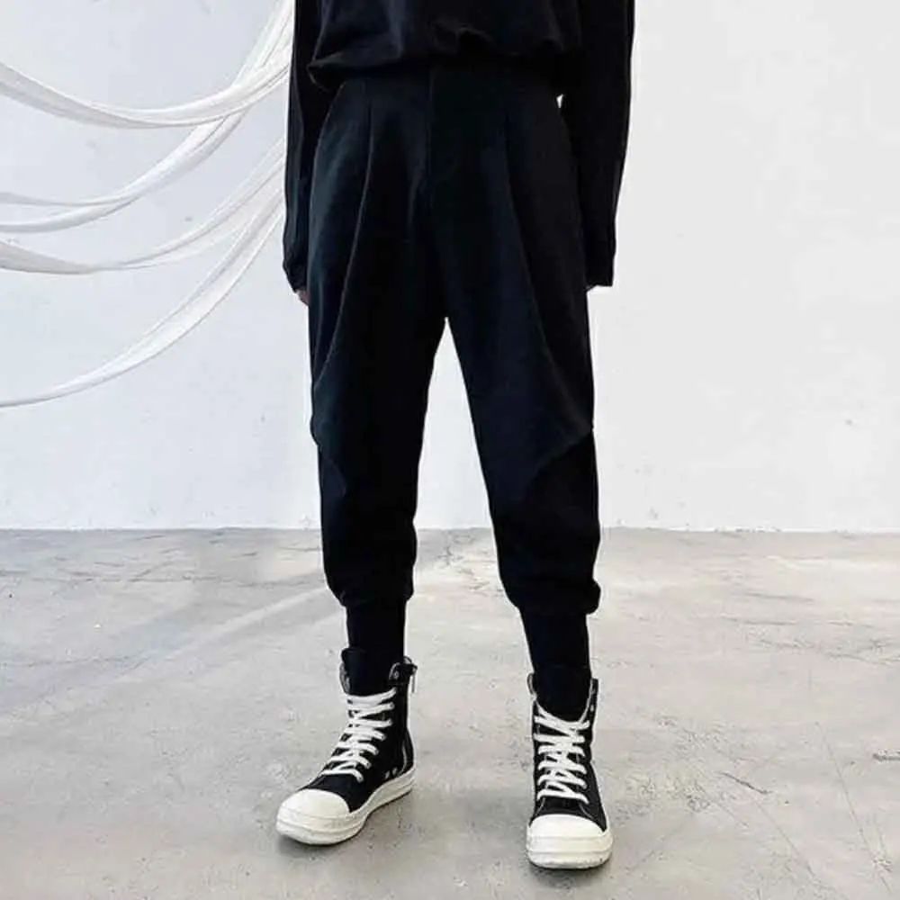 

XS-5XL новые зимние мужские однотонные прямые брюки в американском стиле ретро, модные уличные свободные повседневные простые мужские брюки