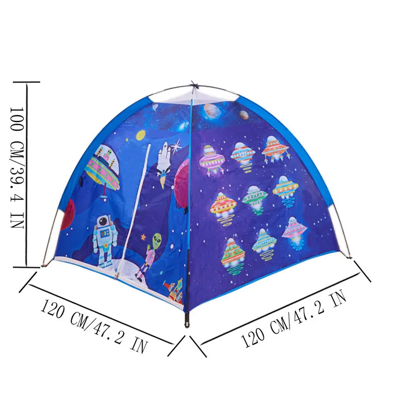 Draagbare Kinderen Tent Tipi Camping Tent Outdoor Games Tuin Kind Teepee Baby Bal Pit Kinderbox Ruimte Thema Kinderen Tent