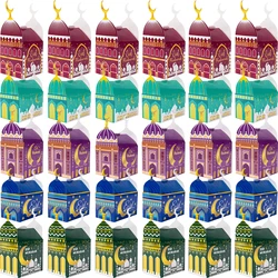 30pcs Ramadan Countdown Candy Box Eid Mubarak 30 Days Advent Calendar Gift Box Ramadan Home Decor Islamic Muslim Party Supplies