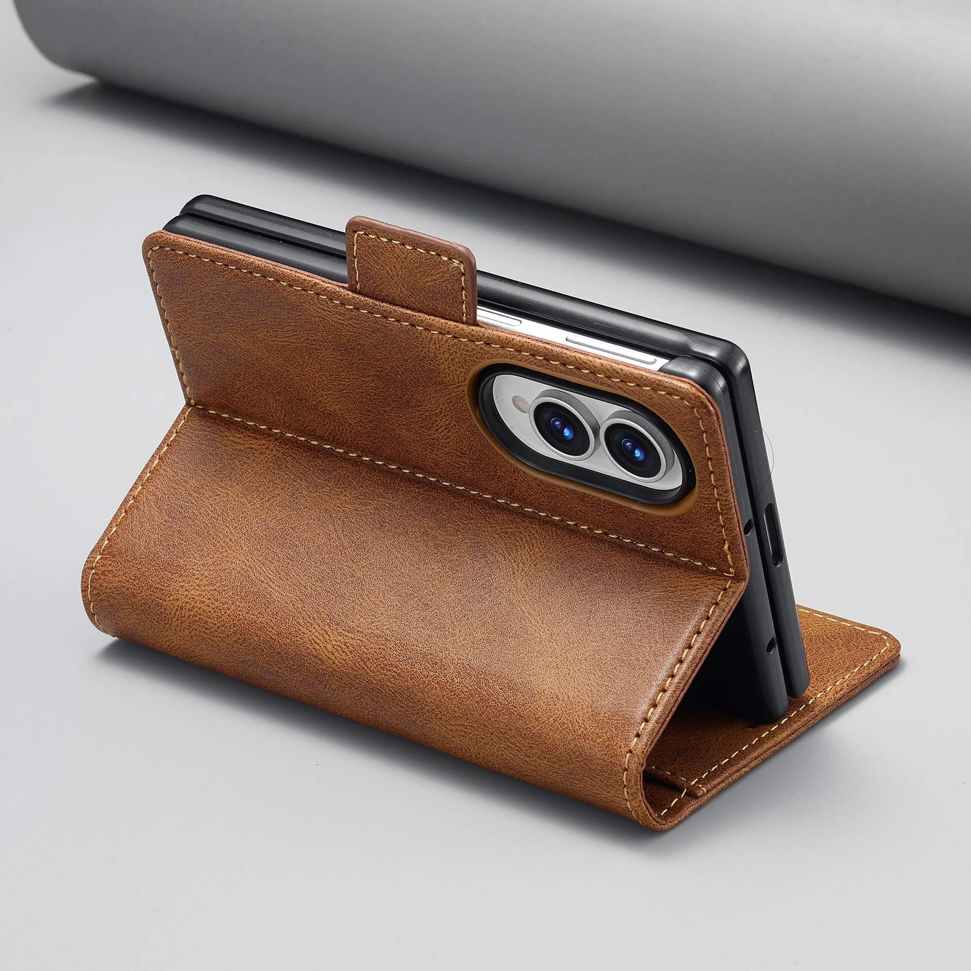 Luxuriöse Business-Flip-Karten – Slim Card Slot Case Bewertung und Preis