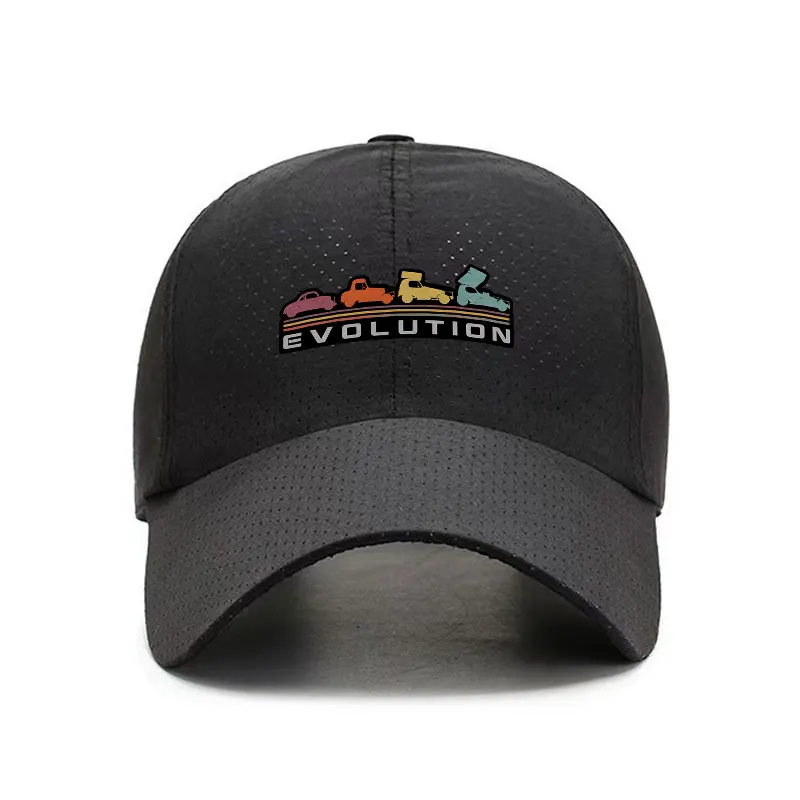 Evolution Racing Quick Dry Baseball Cap Breathable Adjustable Outdoor Sports Sun Shade Hat