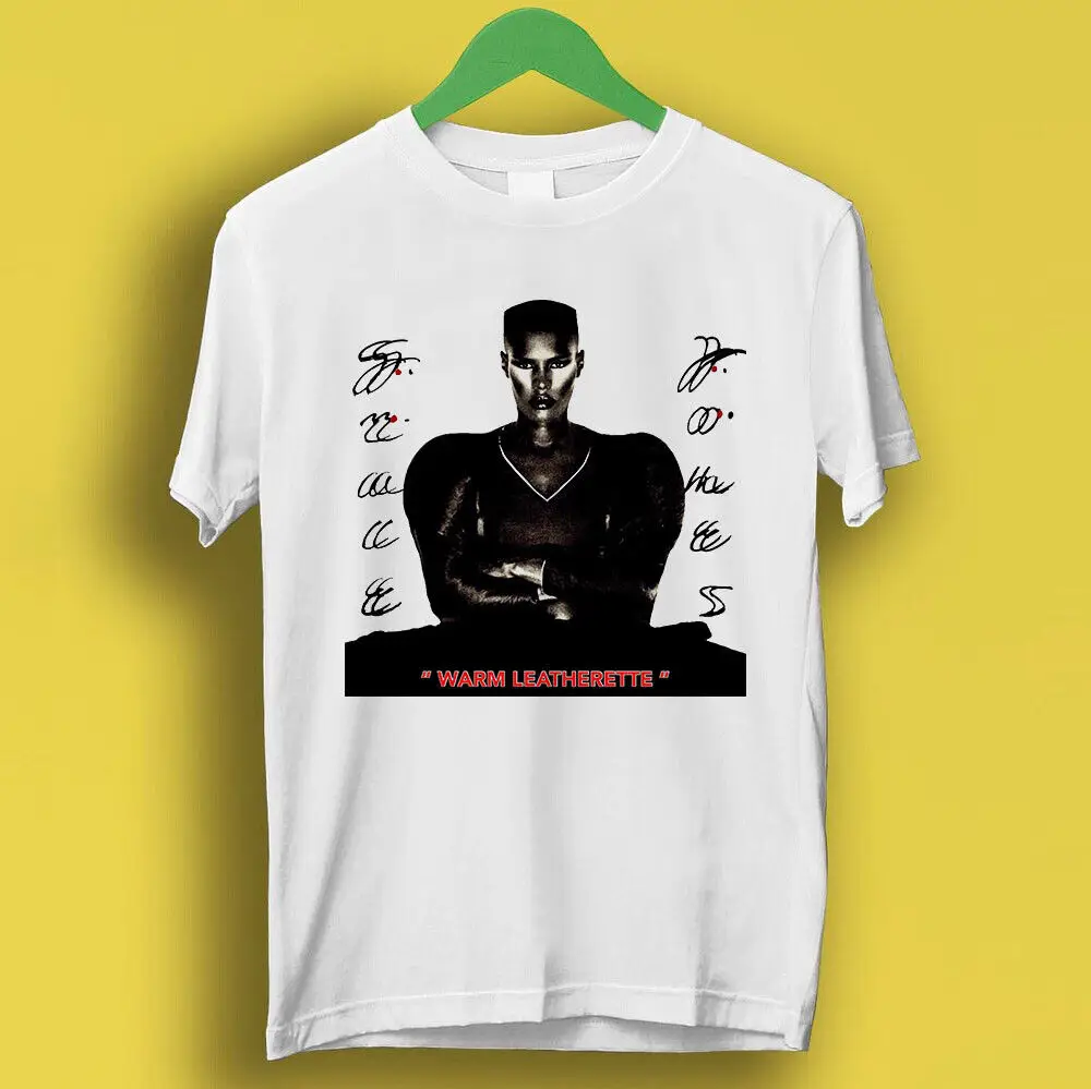 

Grace Jones Warm Leatherette Island Life Music Gift Top Tee T Shirt P1805