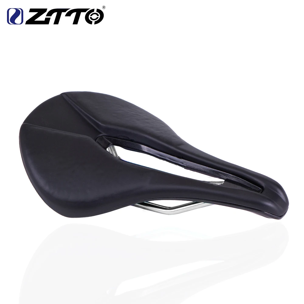 ZTTO Bicycle E-TPU Saddle Soft Hollow Seat MTB Road Bike TPU Foam Seat Titanium alloy Rail Ti Seat UltraIight Cushion