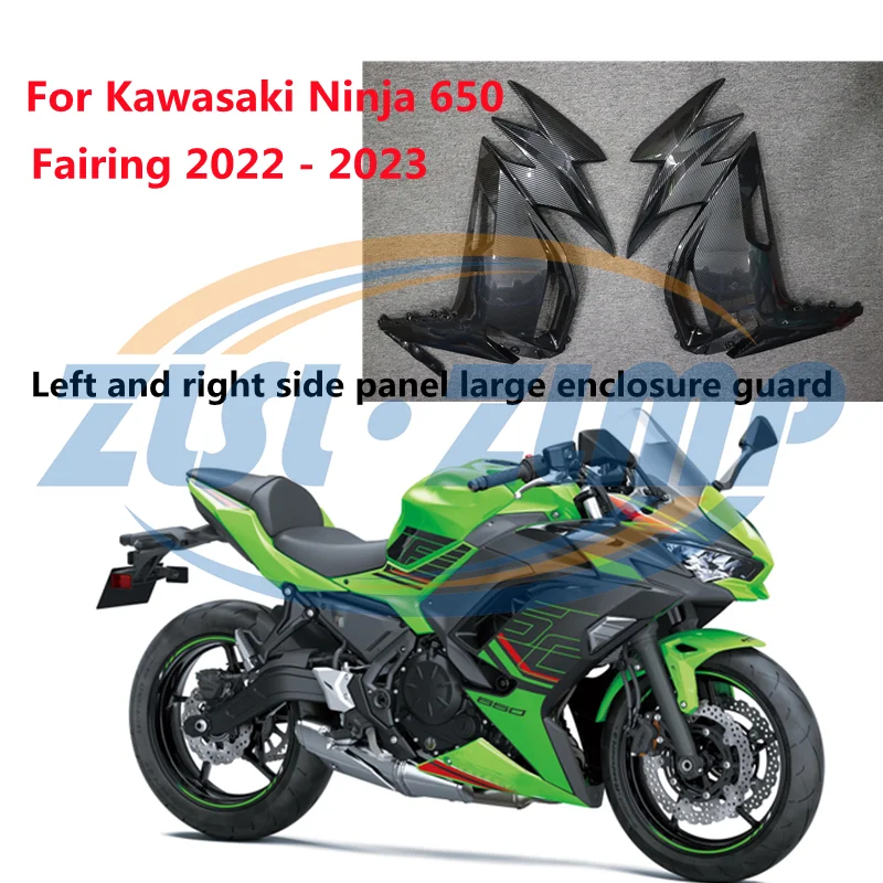 

Fit For KAWASAKI NINJA 650 2020 - 2023 Left Right Part Batwing Fairing Bodywork Panel ZX650 EX650 NINJA650 2021 2022 2023