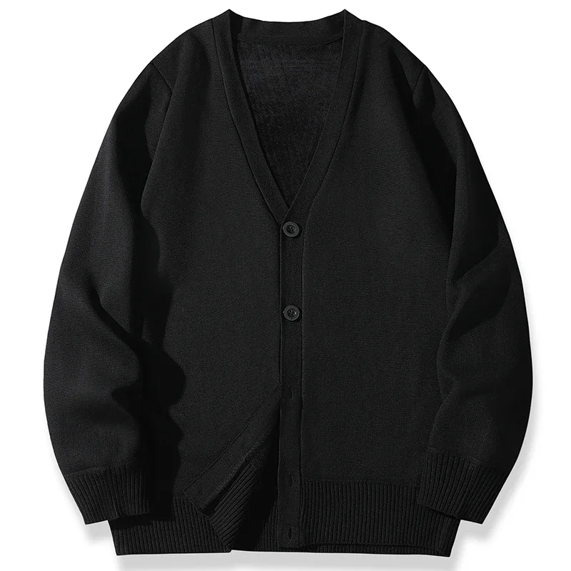2026 New Men’s Casual Long Sleeved Velvet Sweater Cardigan Knitted Jacket Top Autumn and Winter Fashionable Versatile Jacket 5 2026 New Men's Casual Long Sleeved Velvet Sweater Cardigan Knitted Jacket Top Autumn and Winter Fashionable Versatile Jacket 5