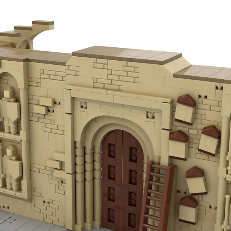 2365 قطعة من مكعبات البناء المعيارية القابلة للتخصيص، نموذج بسيط لقاعة المدينة الكبرى (الجزء الثالث)، لعبة إبداعية يمكنك صنعها بنفسك، هدايا للعطلات