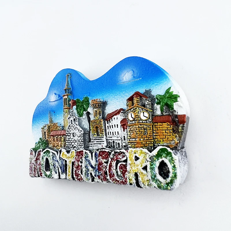 Montenegro Budwa Travelling Fridge Magnets Creative Tourist Souvenirs Fridge Stickers Home Decor Wedding Gifts Magnetic Stickers