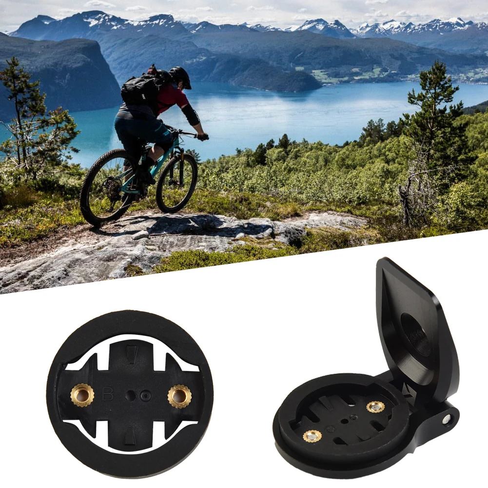حامل كمبيوتر للدراجة ، أسود ، سبيكة ألومنيوم ، سهلة التركيب ، ملحقات ركوب الدراجات ، غارمين ، صفارة إنذار ، ic ، sl #3