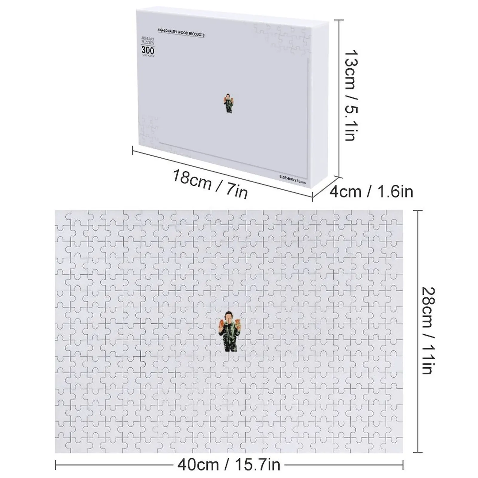 David Dobrik Jigsaw Puzzle Gepersonaliseerde naam Houten speelgoed Houten naampuzzel