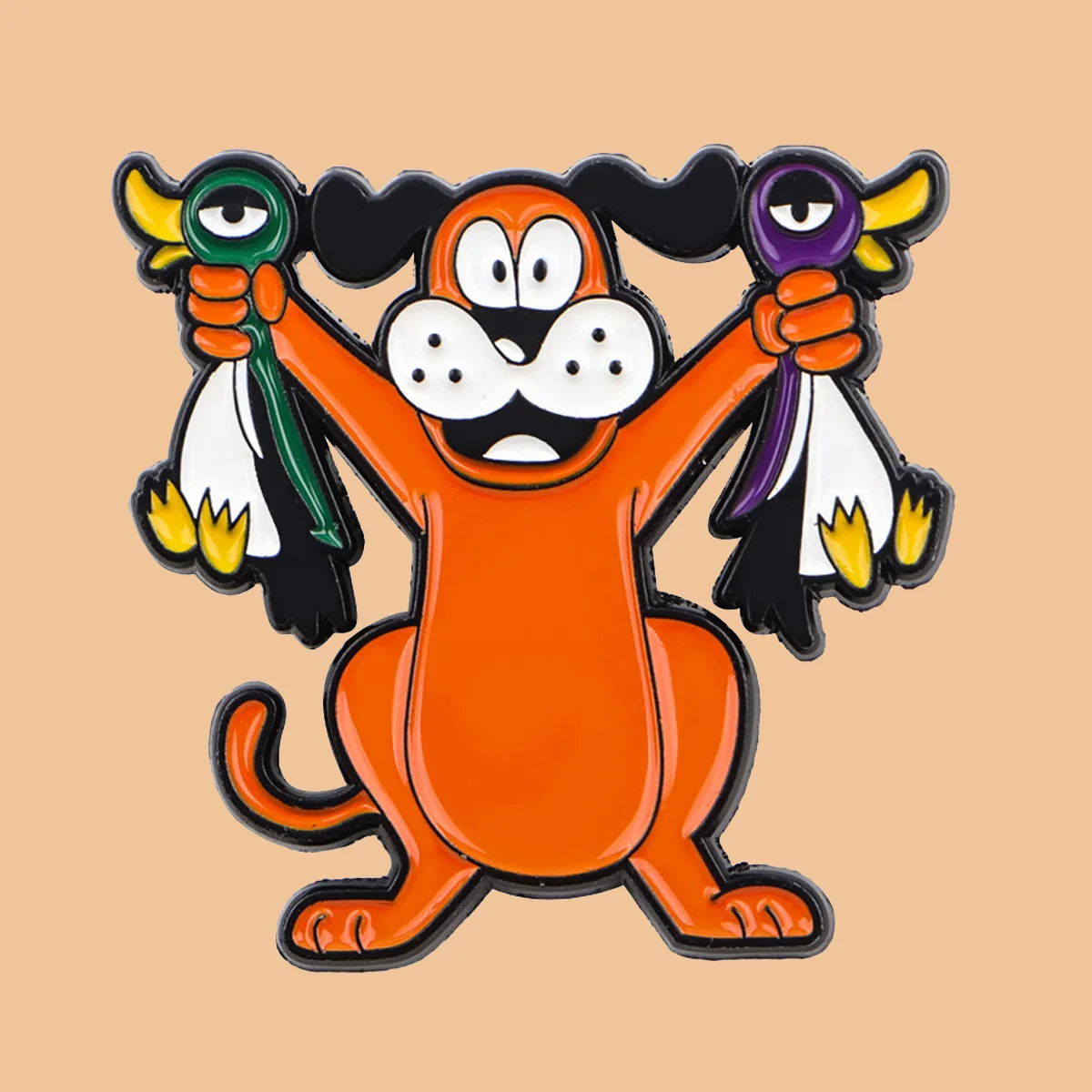 

Funny Animals Duck Enamel Pins Cute Dogs Brooches Lapel Pin Badge on Backpack Clothing Accessories Fashion Jewelry Friends Gifts