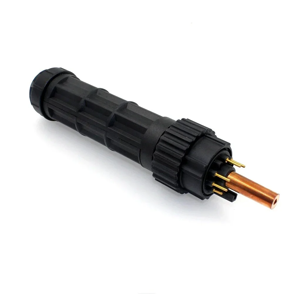 Imagem -02 - Adaptador Macho para Cortador de Plasma Fy0023 Plugue Central Lateral para Tocha S45 S57 S105 A181 A101 A141 Acessórios para Máquinas de Solda