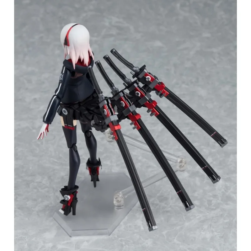 Nieuwe voorraad Figma originele authentieke Figma-serie zware militaire uitrusting vrouwelijke middelbare schoolstudent beweegbaar model speelgoedcollectie