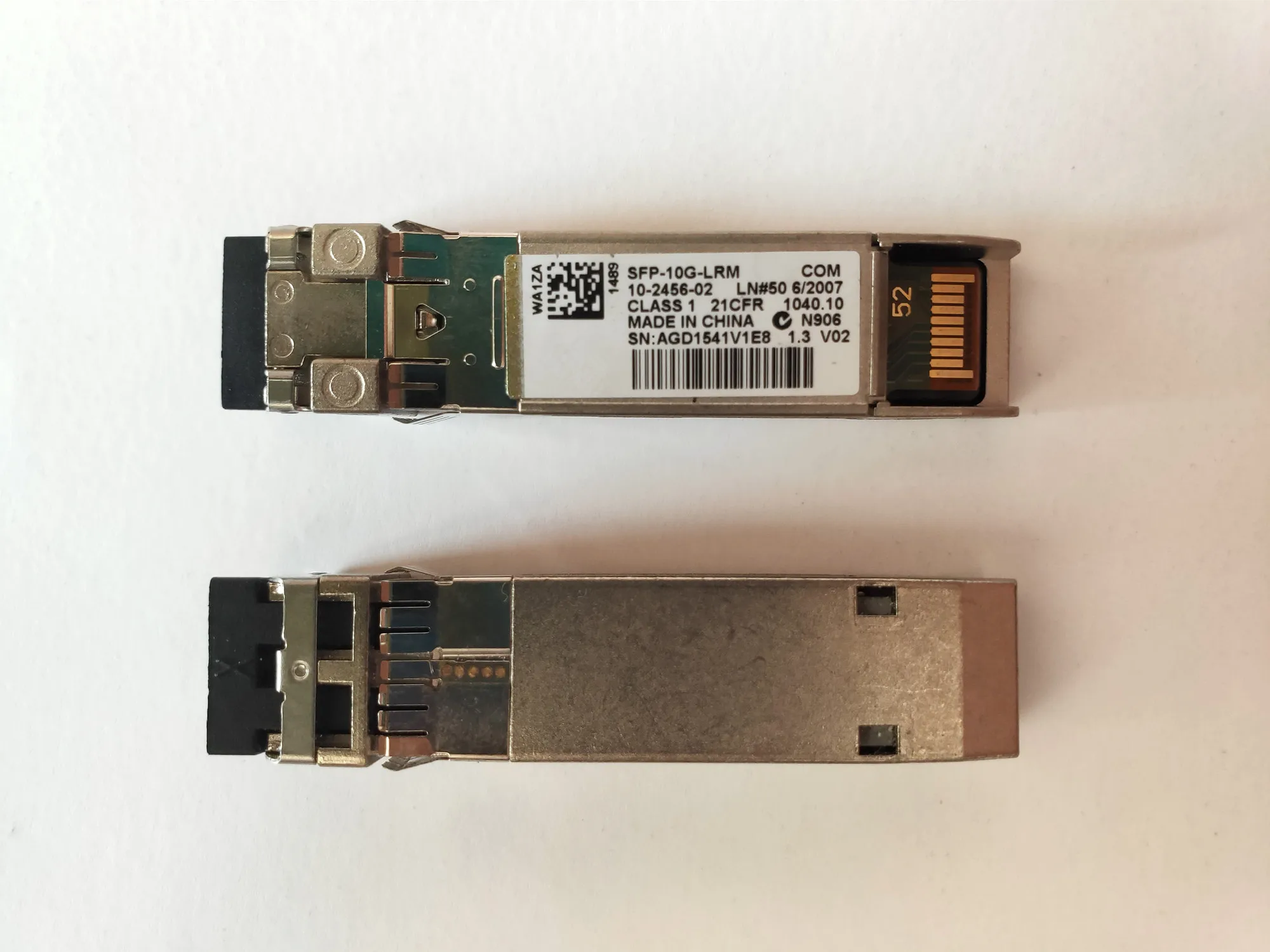 

SFP-10G-LRM 10GBASE-LRM/1310nm 10GB SFP Module 10G LRM Transceiver 10G Sfp Lrm Network Adapter Switch Module