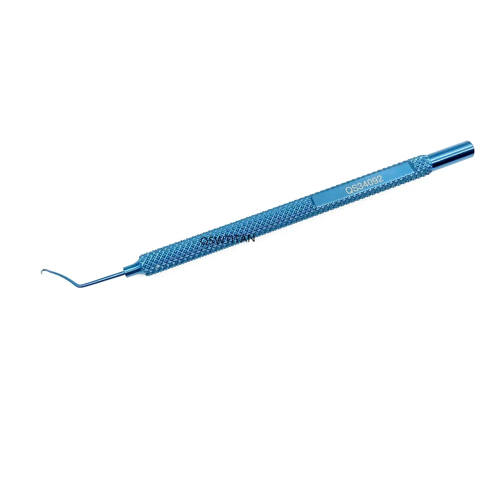 QSWTITAN グリーン ファコ チョッパー フック 二重まぶた眼科手術器具 まぶたツール