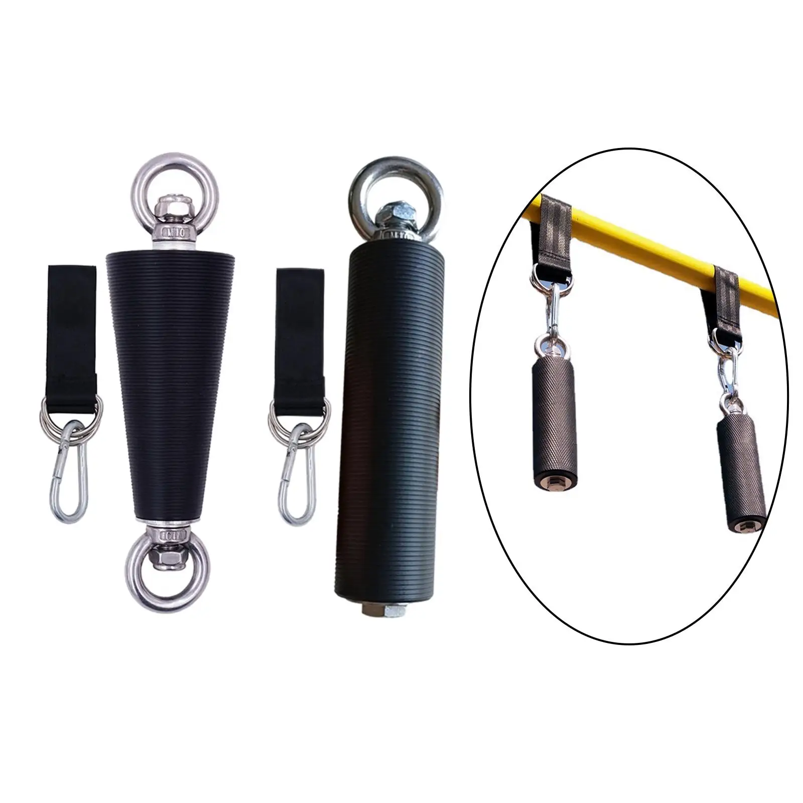 Durable Exercise Handles Pull up for LAT Pull Down Weight Lifting Resistance