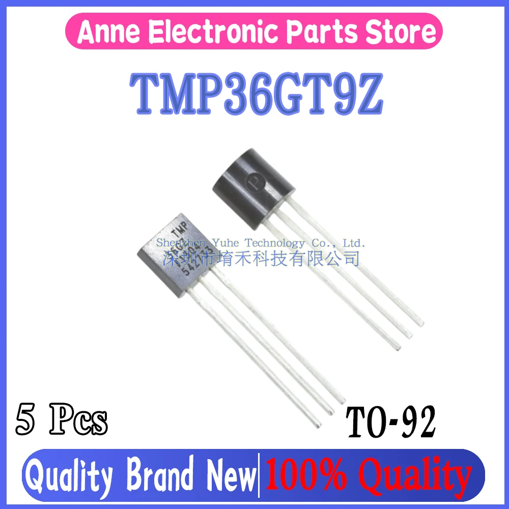 (5piece)100% New TMP36GT9Z TMP36GZ TMP36 TO-92