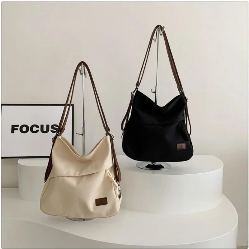 

Women's fashion backpack canvas bag women shoulder crossbody bag large capacity fashion backpack