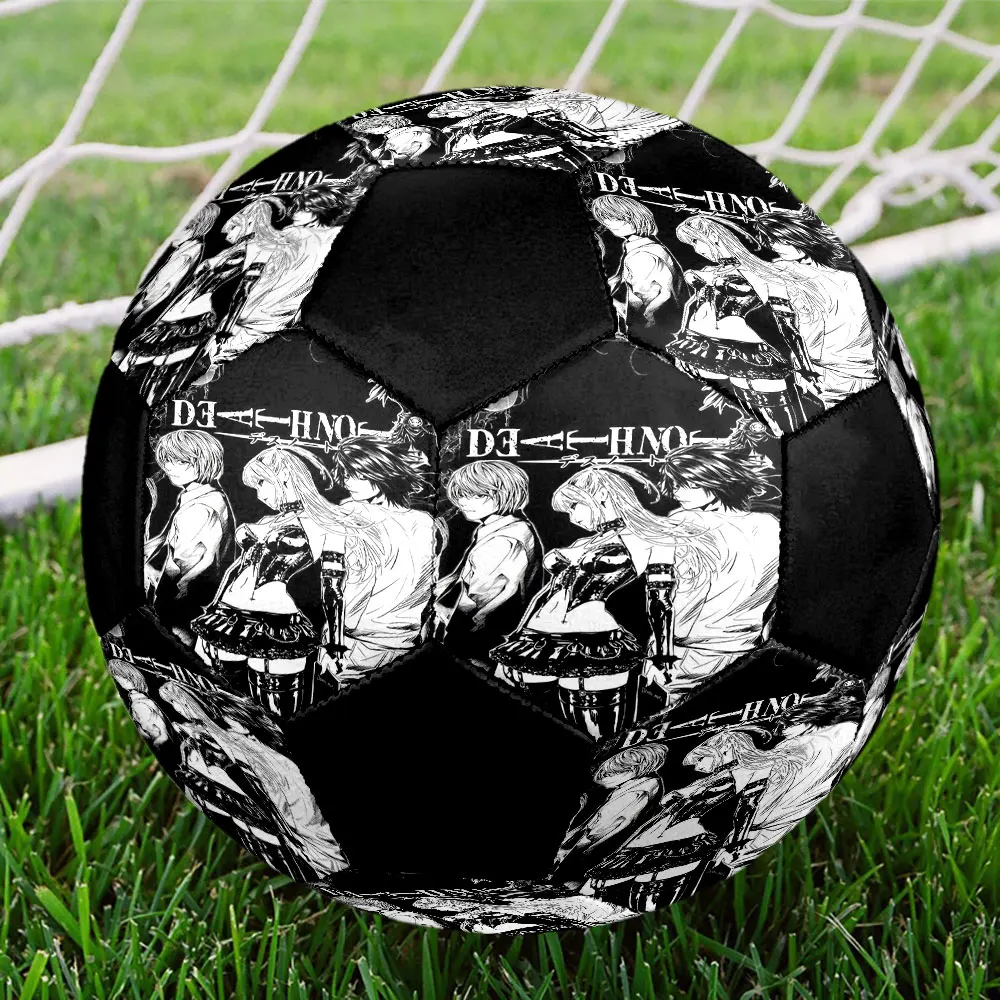 1PC Death Note Football Soccer Ball Size 5 Match Ball Fashion Outdoor Sports artwarming Surprise HE8