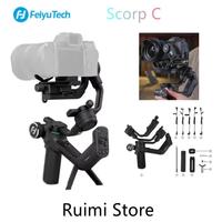 FeiyuTech NEW Feiyu SCORP-C 3-Axis Handheld Gimbal Stabilizer Handle Grip for DSLR Camera Sony/Canon/Nikon with Pole Tripod