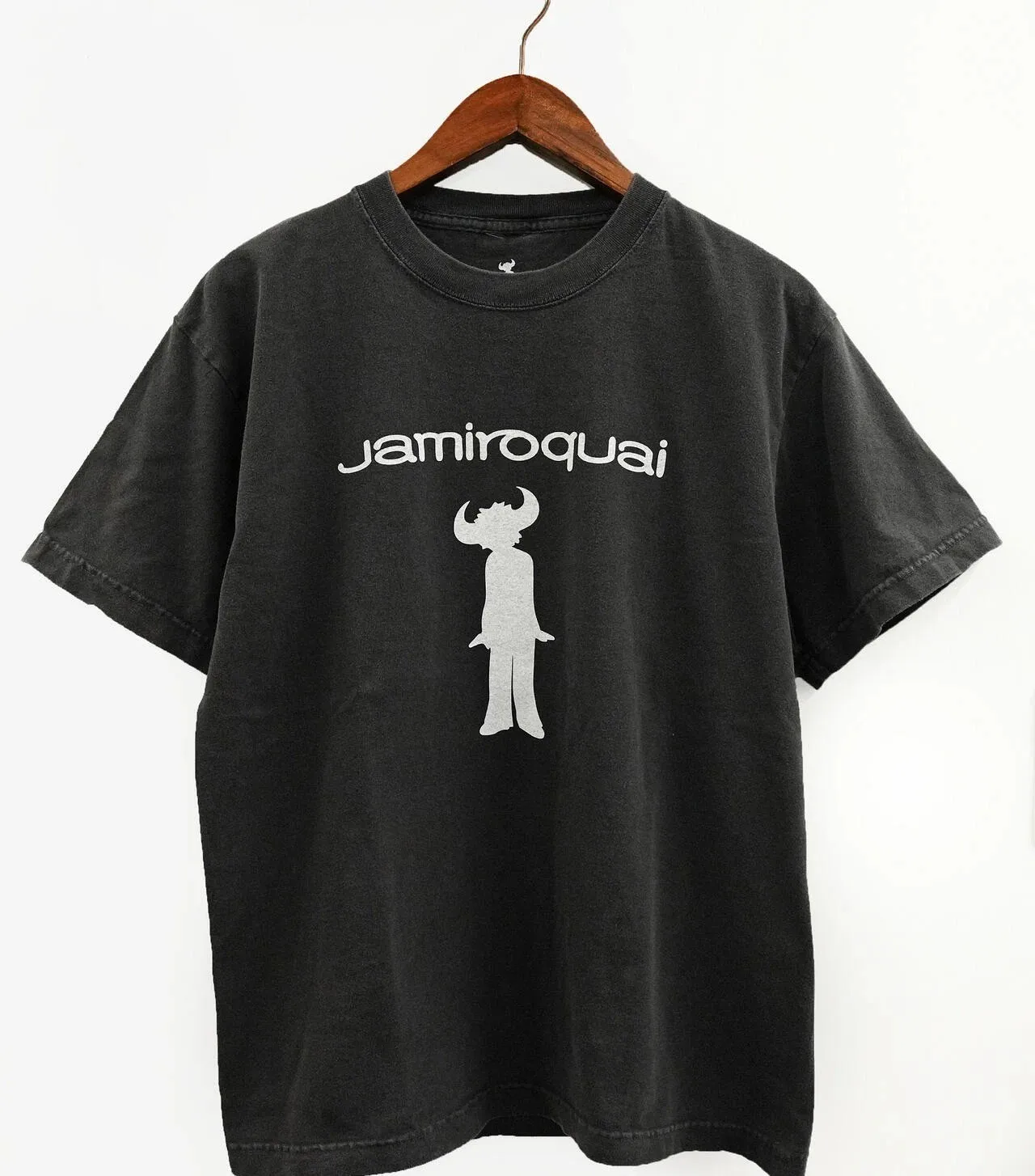 Jamiroquai Band Graphic REPRINT T-shirt Vintage High Street Sports T Shirts Rock Y2k Top Vintage Print Cotton Casual Tee Unisex