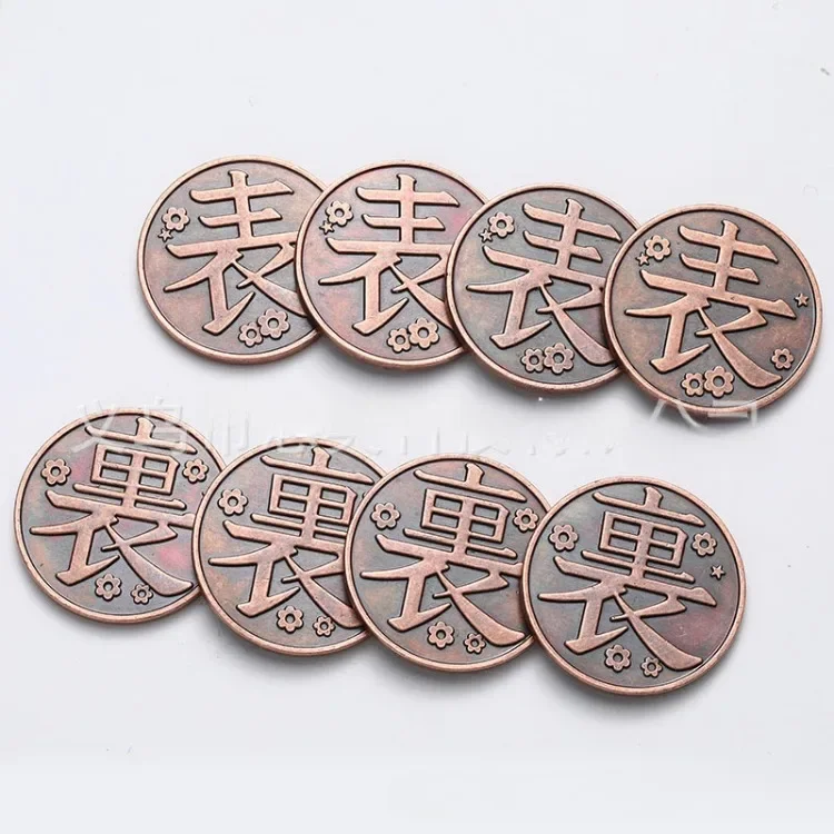 Animation Derivatives Gold Coin Tanjirou Nezuko Zenitsu Inosuke Giyuu Shinobu Hobby Collectibles Cosplay Costumes DIY Props Gift