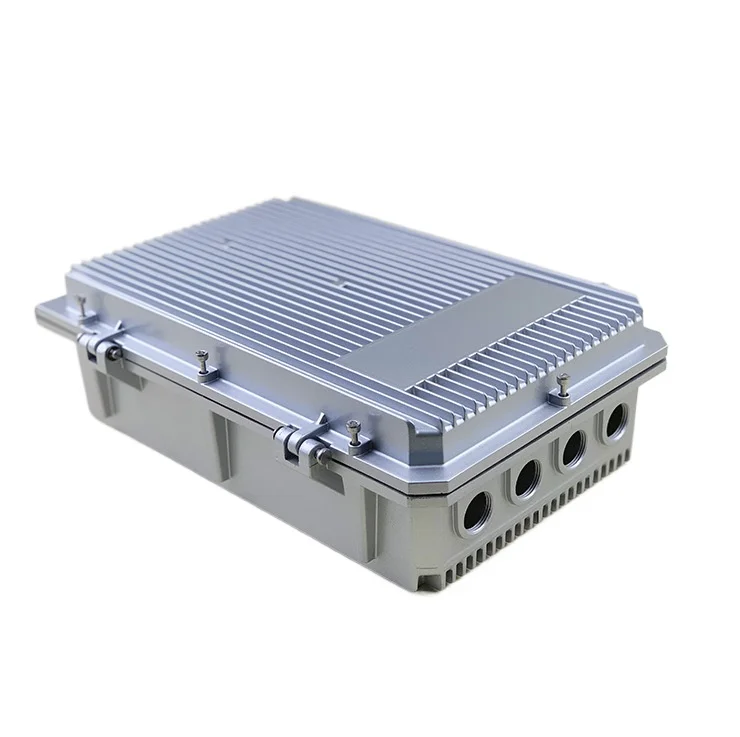 

A-031-C wireless AP shell, high-grade aluminum alloy chassis, die-casting aluminum shell outdoor waterproof box: 304 * 184 * 72