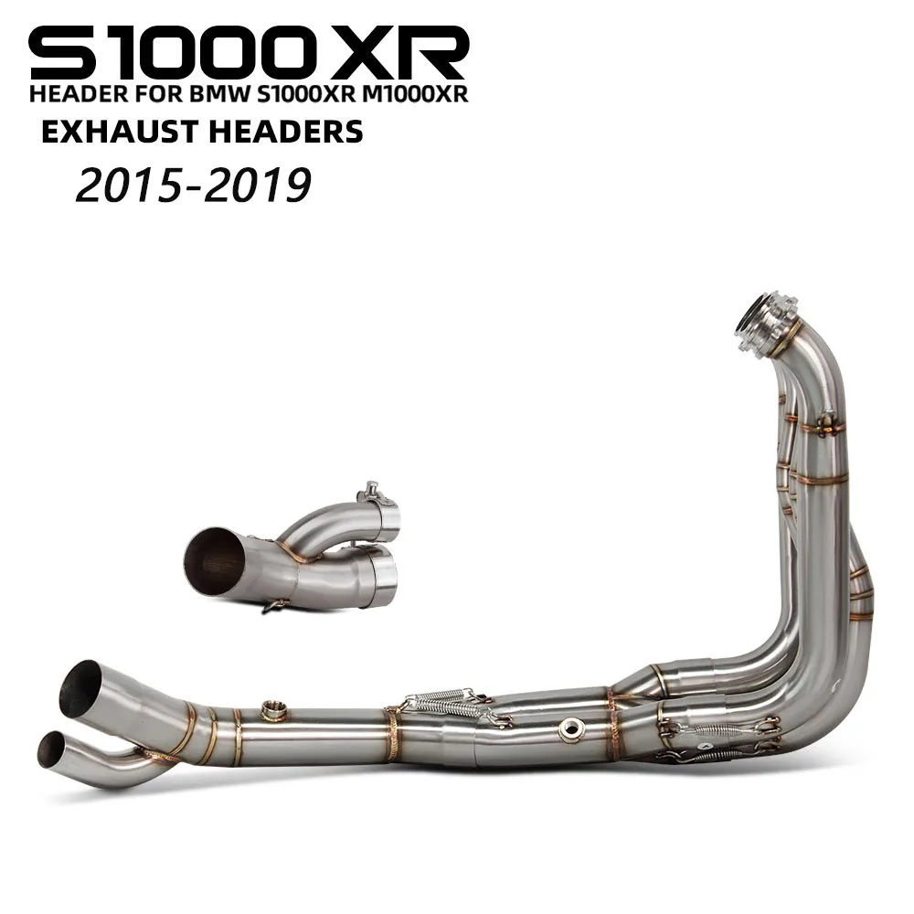 Motorcycle Exhaust Header Pipe Front Pipe For BMW S1000XR M1000XR S1000/M1000-XR 2015-2026 Moto Escape Manifold Accessories