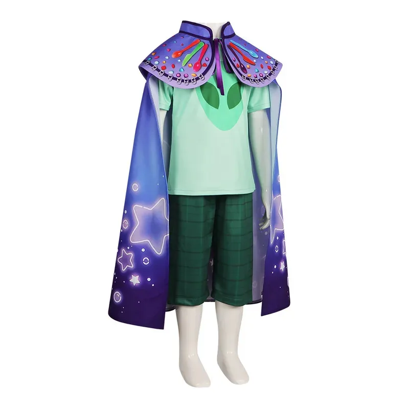 2025 Película Elio Cosplay Disfraz Camiseta Pantalones Reloj para niños y niñas Fiesta de Halloween Mascarada Propc; 6,r'8;p'